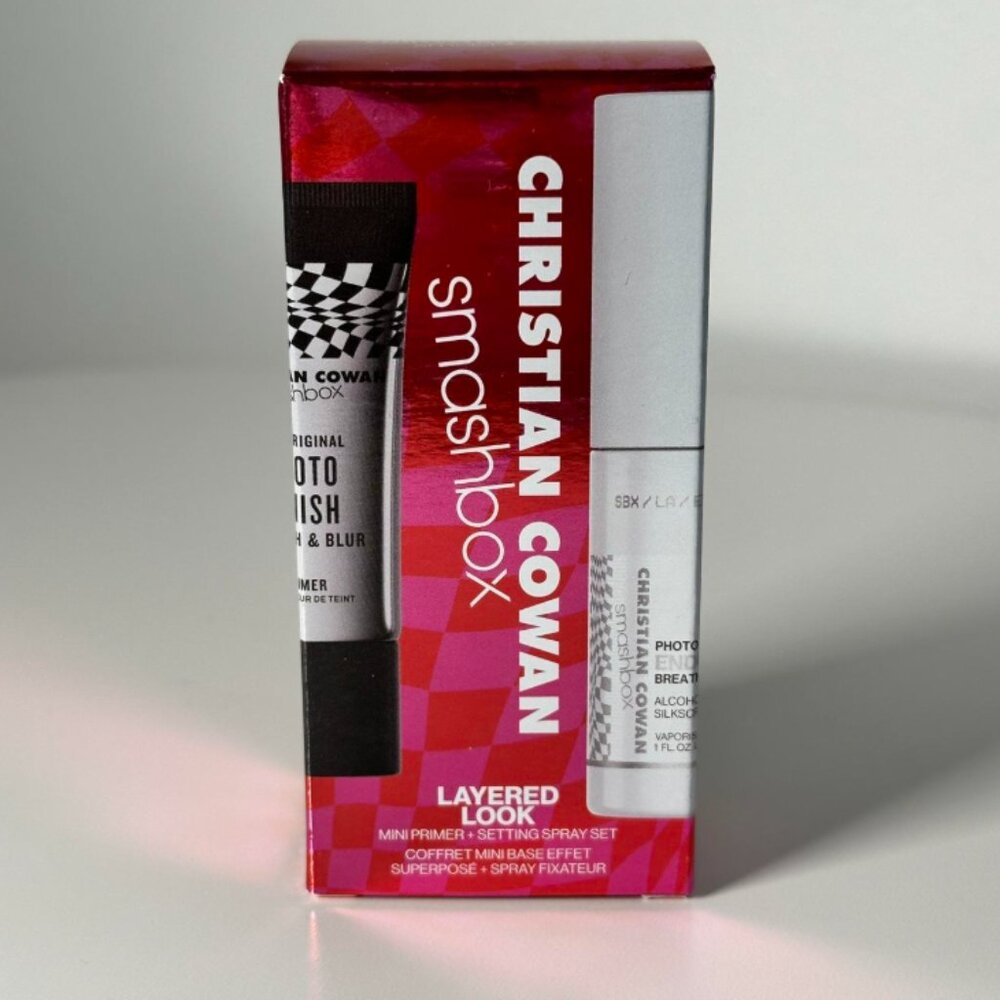 Smashbox x Christian Cowan Layered Look Mini Primer + Setting Spray Set